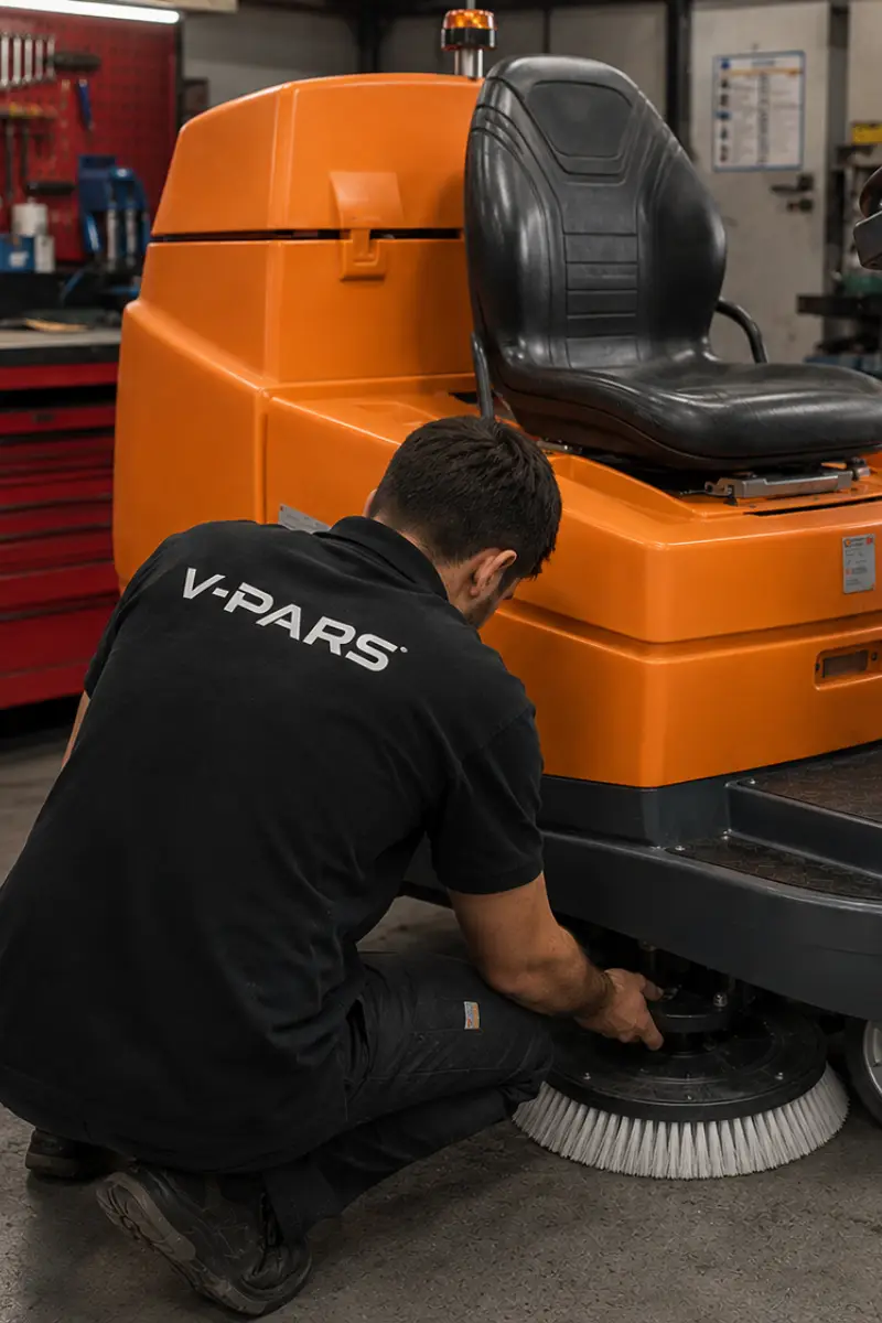 endüstriyel temizlik makinesi teknik servis
